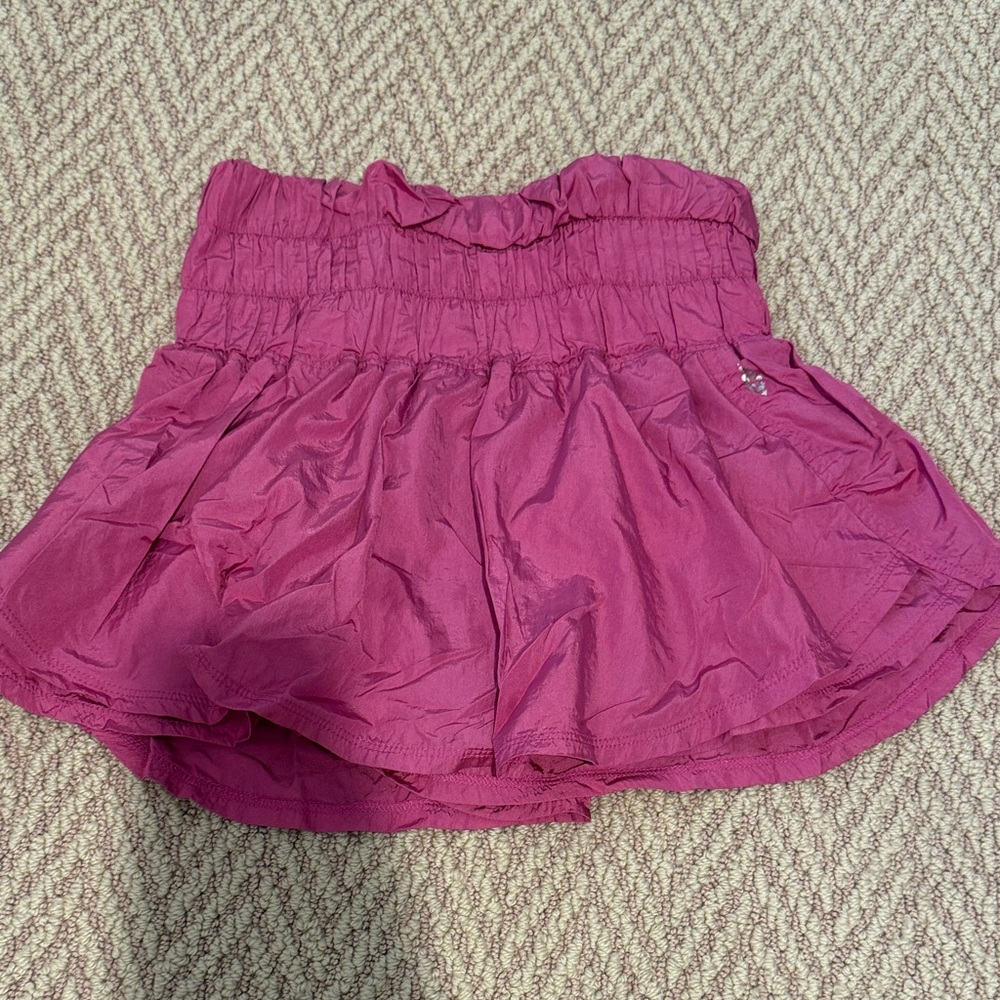 FP Movement by Free People Magenta Skater Skirt